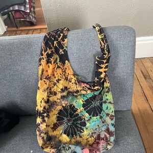 Multicolor Tie-Dye Women's Bag